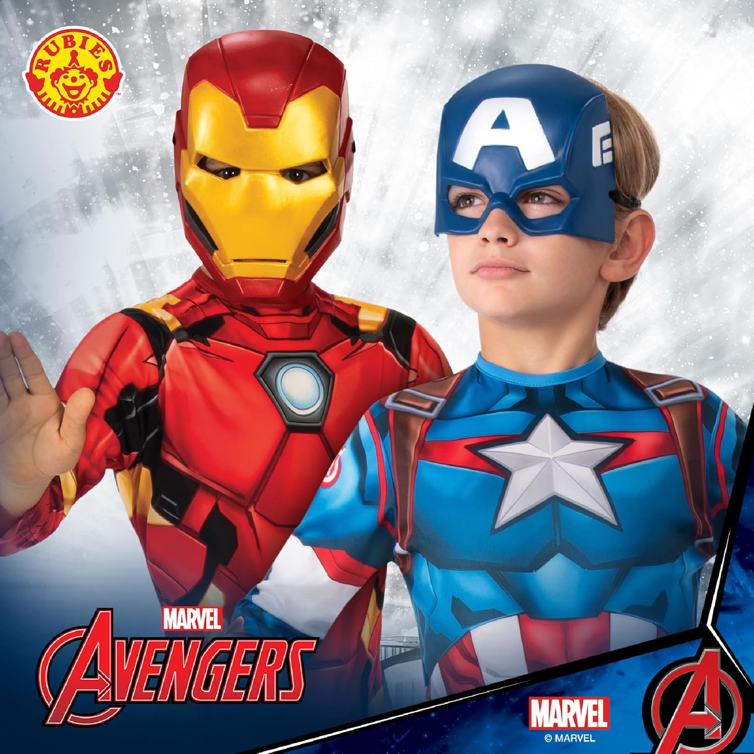 Costume enfant Iron Man Marvel Avengers Rubie's avec tailles au choix – Image 4