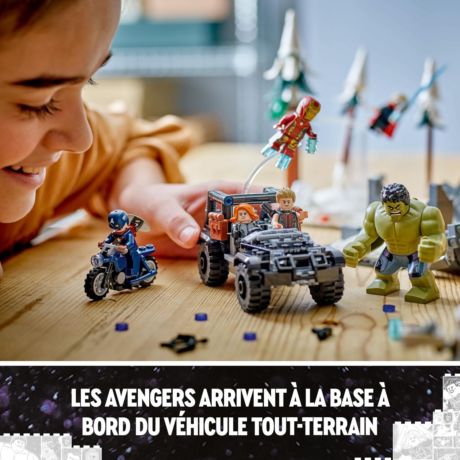 LEGO Marvel Avengers 76291 L’Ère d’Ultron avec Iron Man et 8 minifigurines – Image 5