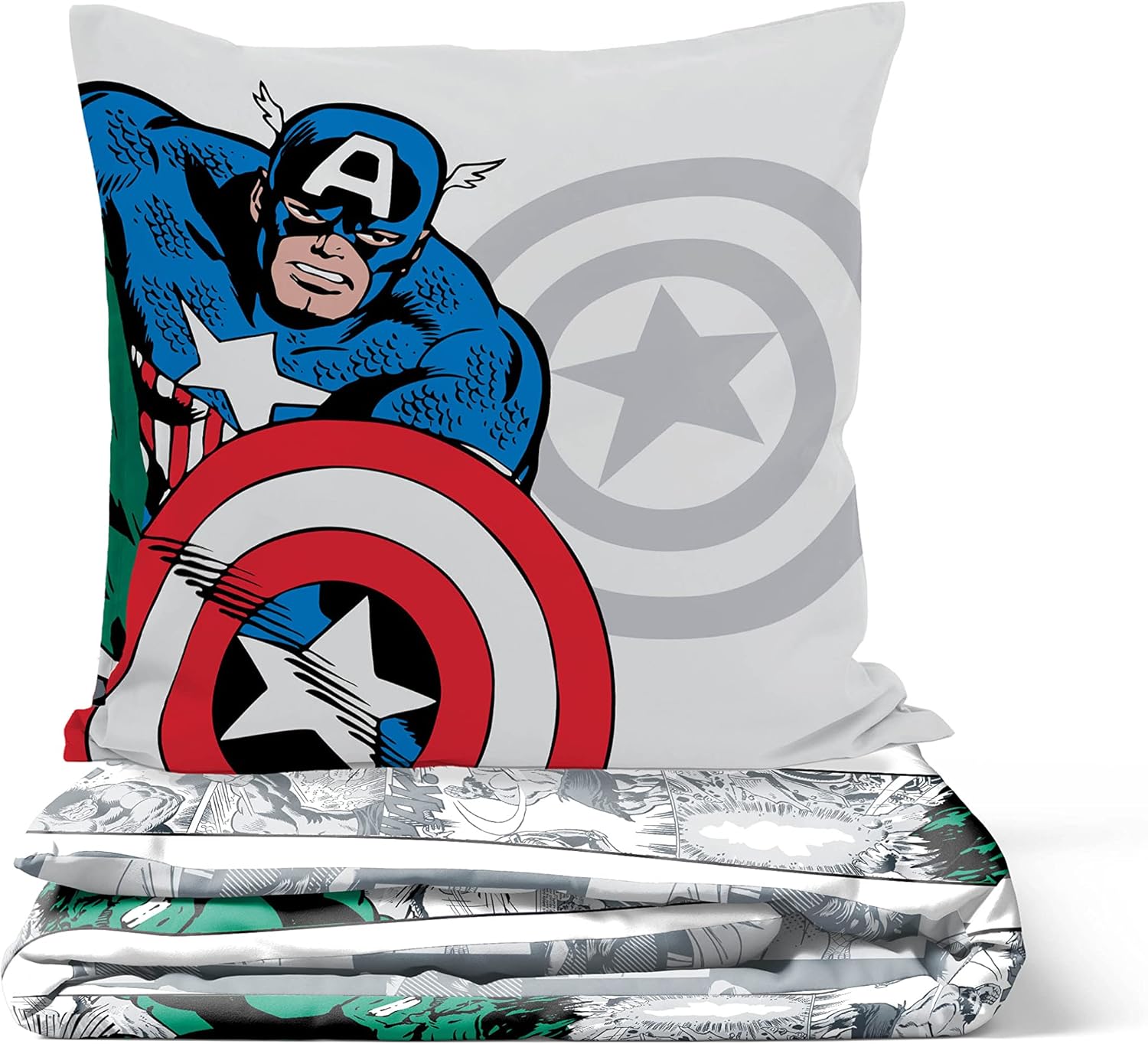 Parure de lit enfant Iron Man Marvel Comics 140x200 en 100% coton – Image 5