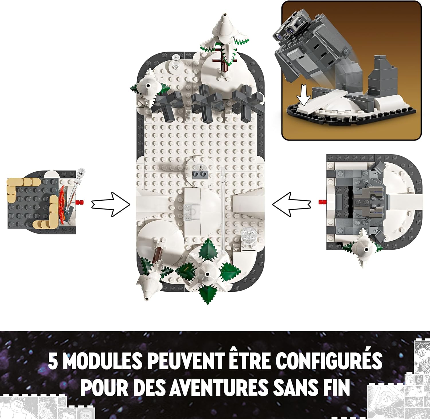 LEGO Marvel Avengers 76291 L’Ère d’Ultron avec Iron Man et 8 minifigurines – Image 3