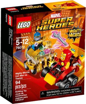 LEGO Mighty Micros Iron Man contre Thanos, set 76072