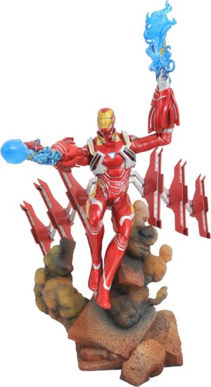 Iron Man Mk50 en PVC, figurine Marvel Gallery Avengers 3