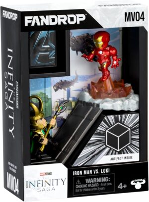 Fandrop 04 Marvel Studios Avengers, diorama Iron Man v Loki