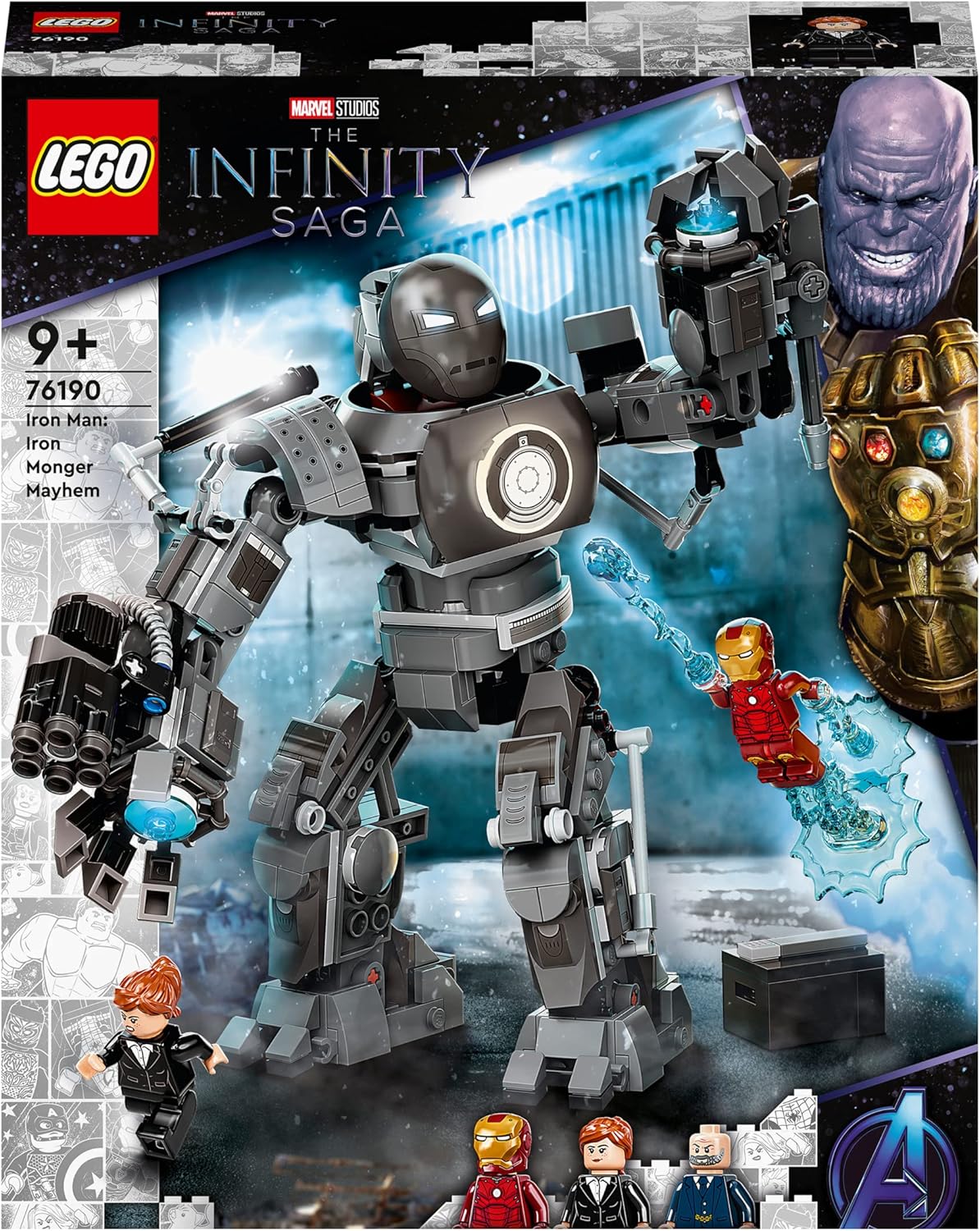 LEGO Super Heroes 76190 Iron Man face à Iron Monger – Image 6