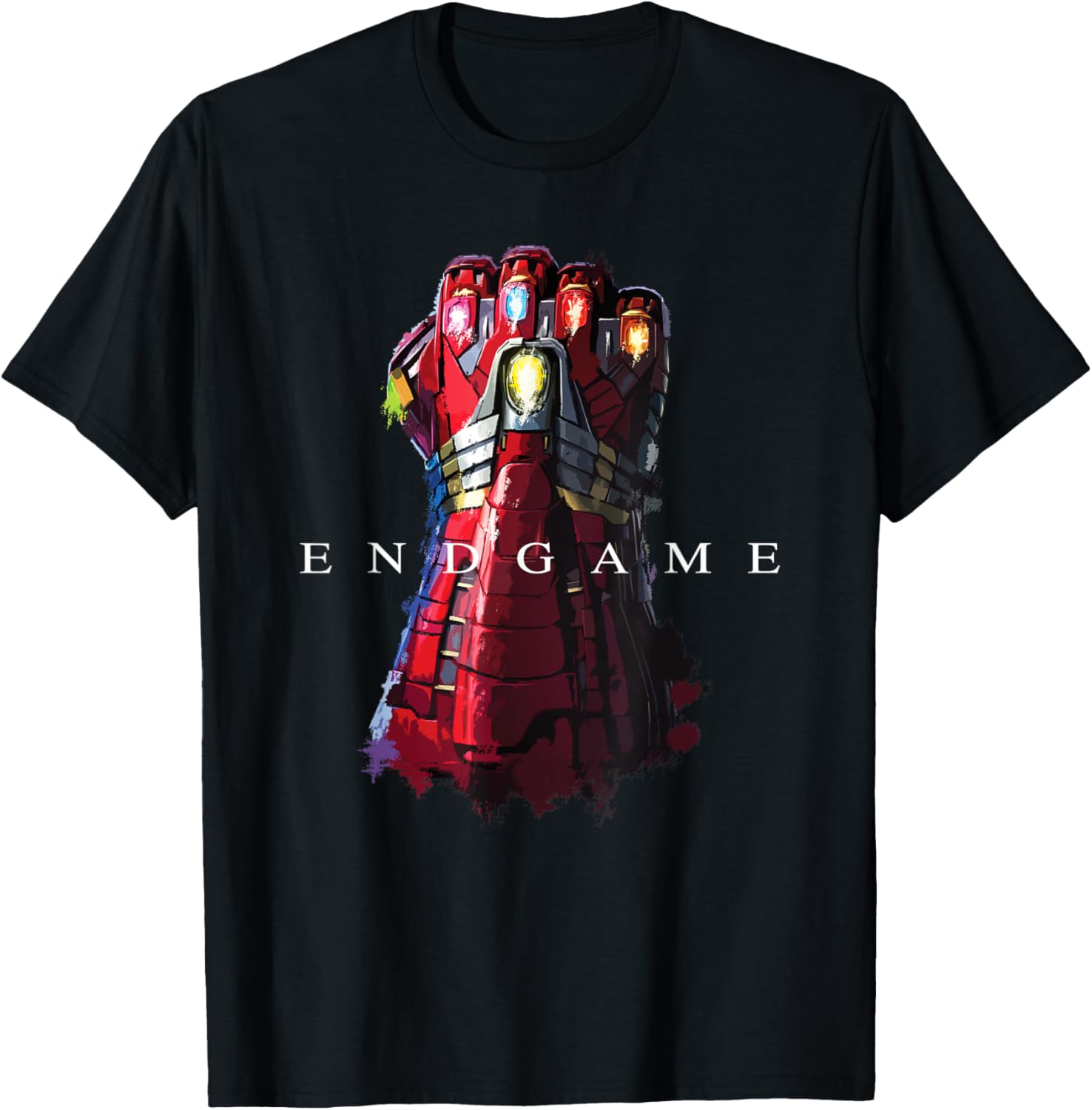 T-shirt Iron Man Gauntlet coupe classique Marvel Avengers: Endgame
