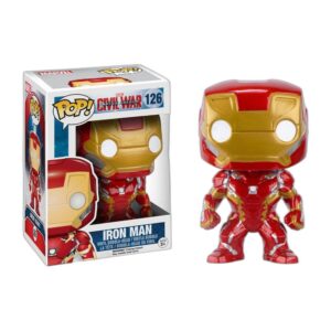 Figurine vinyle articulée Iron Man Civil War 10 cm
