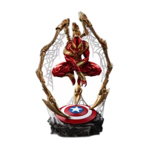 Statuette Spider-Man Armure de Fer 1/10 CCXP 2024 24 cm