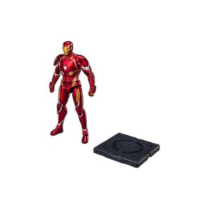 Lot de 6 figurines superhéros à assembler échelle 1/12