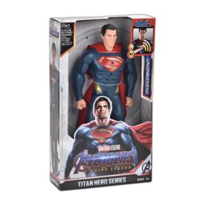 Figurine superhéros 30cm interactive sons et lumières