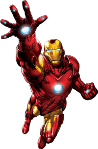 Iron Man en vol